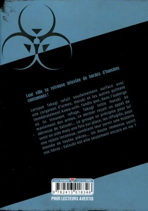 Verso de l'album Infection 6