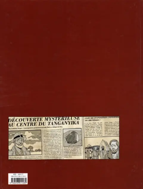 Verso de l'album Blake et Mortimer Tome 18 Le Sanctuaire du Gondwana