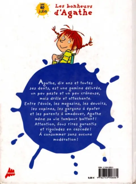 Verso de l'album Les bonheurs d'Agathe Tome 1