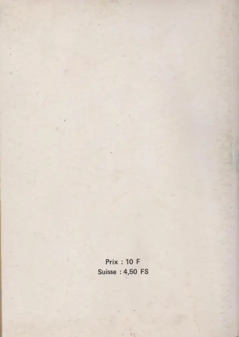 Verso de l'album Strange Album N° 46