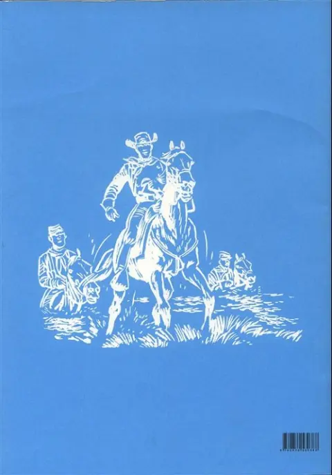 Verso de l'album Lieutenant Burton Tome 2
