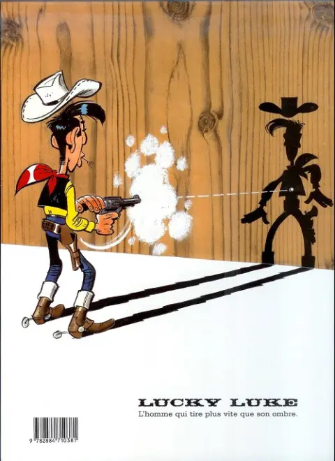 Verso de l'album Lucky Luke Tome 53 Le daily Star