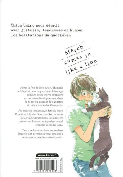 Verso de l'album March comes in like a lion 14
