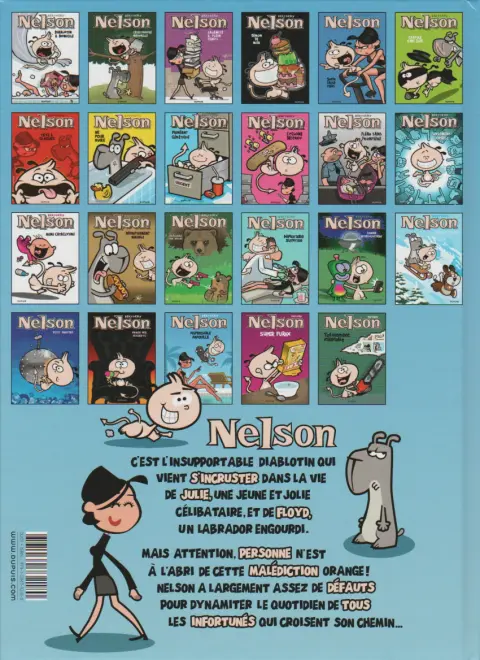 Verso de l'album Nelson Tome 21 Dispensable andouille