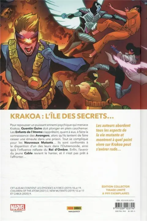 Verso de l'album Reign of X Volume 07