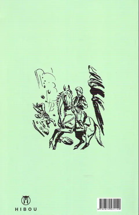 Verso de l'album Terres interdites