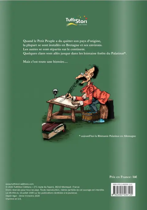 Verso de l'album Le petit peuple 1 La grande marche