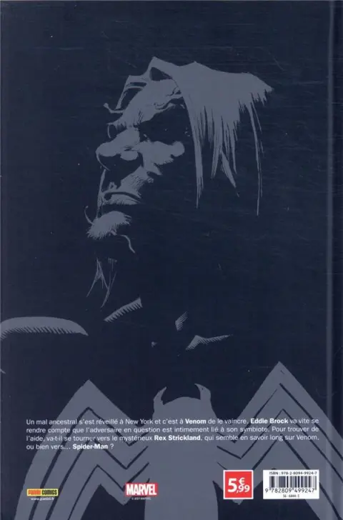Verso de l'album Le printemps des comics Tome 2 Venom - Rex