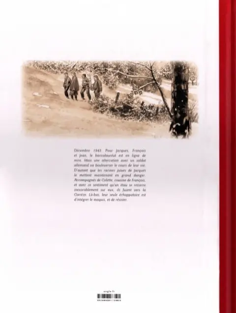 Verso de l'album L'École buissonnière
