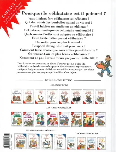 Verso de l'album Le Guide Tome 26 Le guide du célibataire