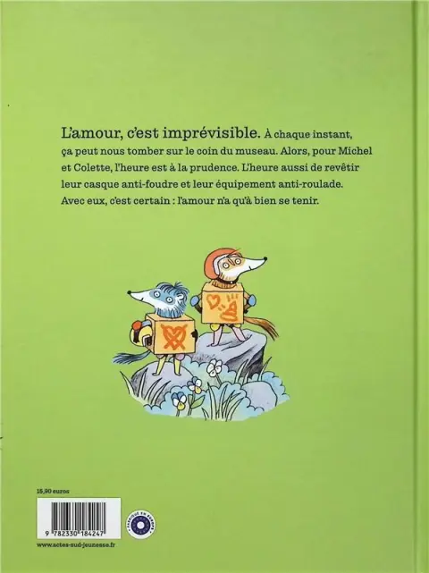 Verso de l'album Amour flou