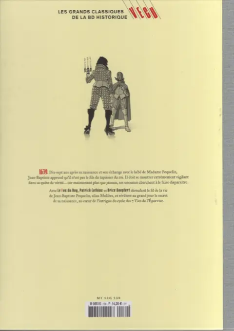 Verso de l'album Les grands Classiques de la BD Historique Vécu - La Collection Tome 140 Le fou du Roy - Tome IV : Le Roy et l'ombre
