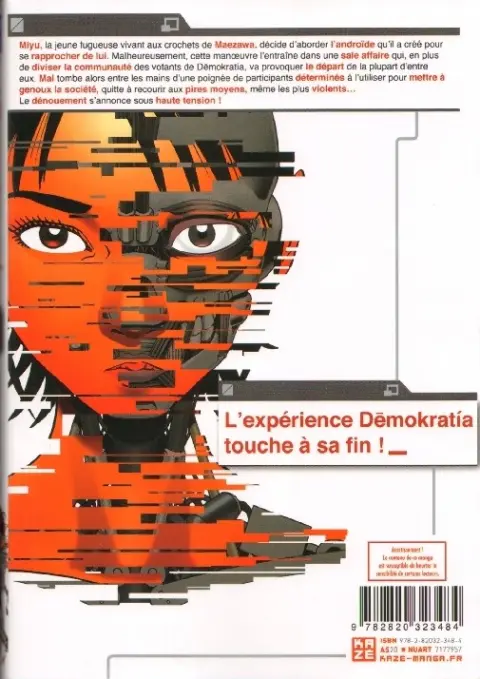 Verso de l'album Demokratia 5
