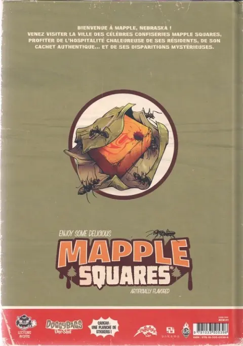 Verso de l'album Doggybags One shot Tome 2 Mapple squares