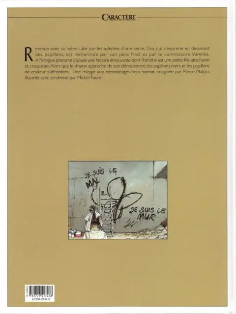 Verso de l'album Elsa Tome 3 Le danseur