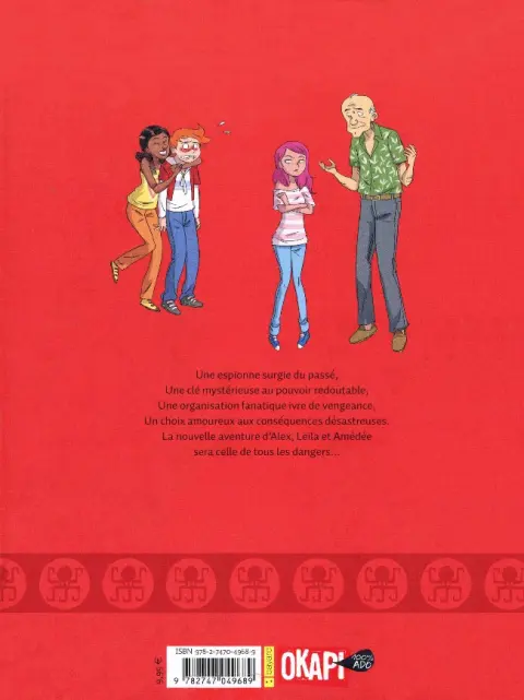 Verso de l'album Espions de Famille Tome 3 Hier ne meurt jamais