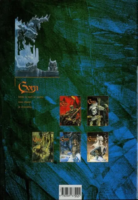 Verso de l'album Gorn Tome 5 Ceux qui nous hantent...