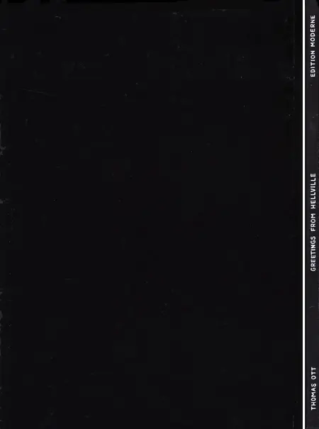 Verso de l'album Greetings from Hellville