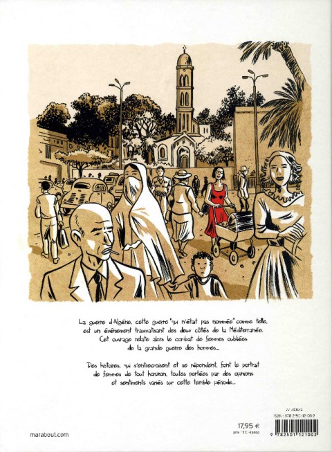 Verso de l'album Algériennes 1954-1962