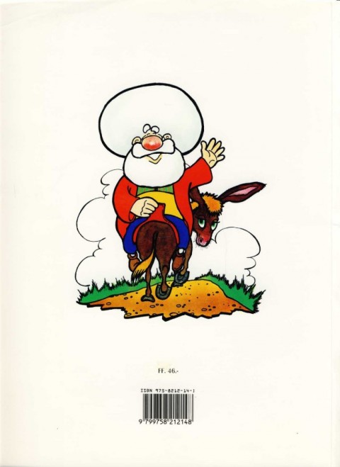 Verso de l'album Nasreddin Hodja