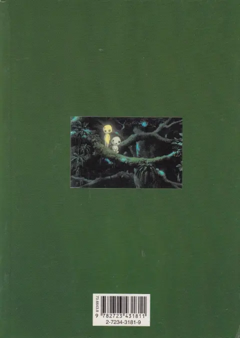 Verso de l'album Princesse Mononoké Volume II