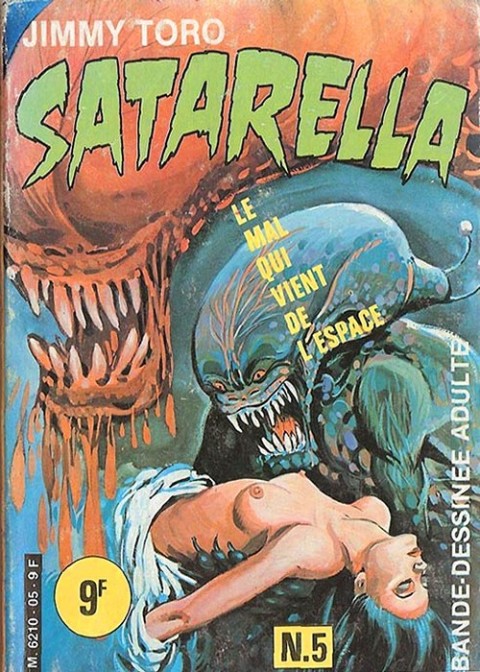 Couverture de l'album Satarella Tome 5 Le mal qui vient de l'espace