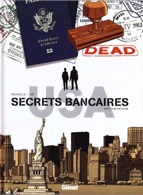 Couverture de l'album Secrets bancaires USA Tome 5 Mort à Bethlehem