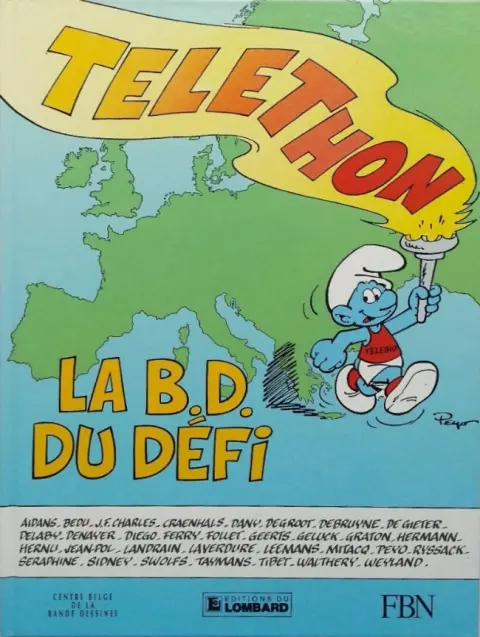 Telethon La BD du défi