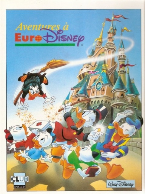 Couverture de l'album Walt Disney Aventures à EuroDisney