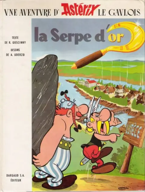 Astérix Tome 2 La serpe d'or