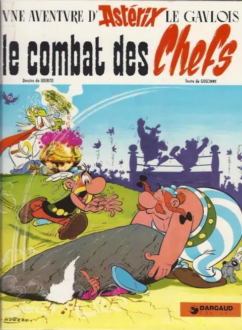 Couverture de l'album Astérix Tome 7 Le combat des chefs