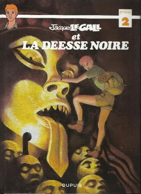 Couverture de l'album Jacques Le Gall Tome 2 La déesse noire