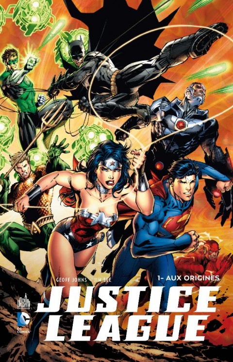 Couverture de l'album Justice League Tome 1 Aux origines