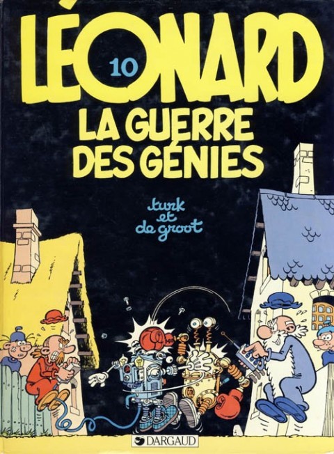 Couverture de l'album Léonard Tome 10 La guerre des génies