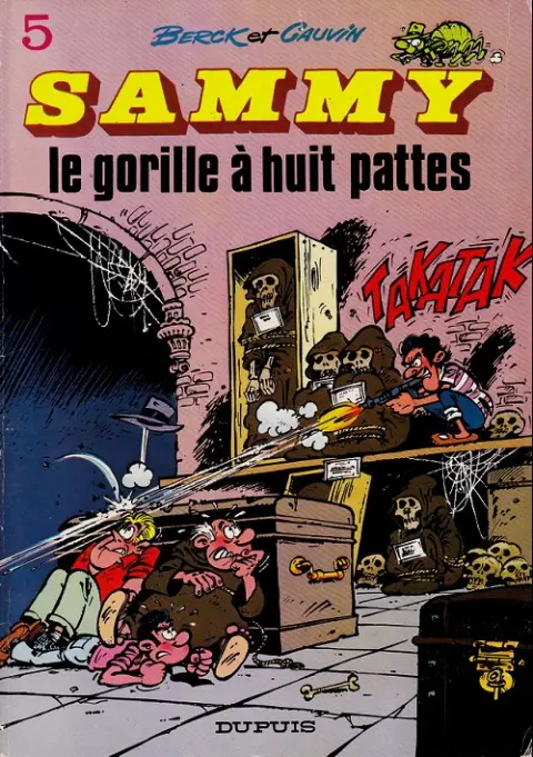 Couverture de l'album Sammy Tome 5 Le gorille à huit pattes