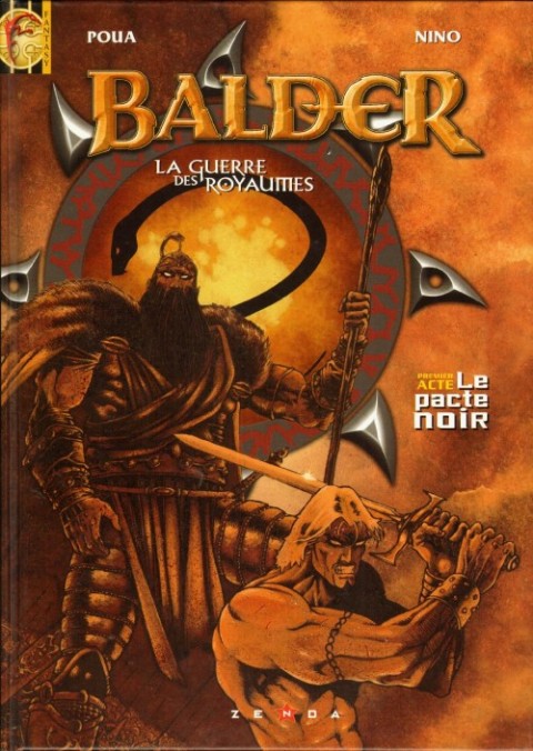 Couverture de l'album Balder, la guerre des royaumes Tome 1 Le pacte noir