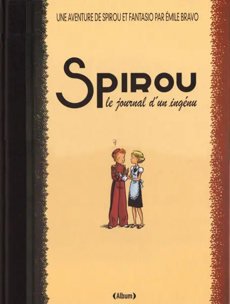 Couverture de l'album Spirou et Fantasio - Une aventure de... / Le Spirou de... Tome 4 Le journal d'un ingénu
