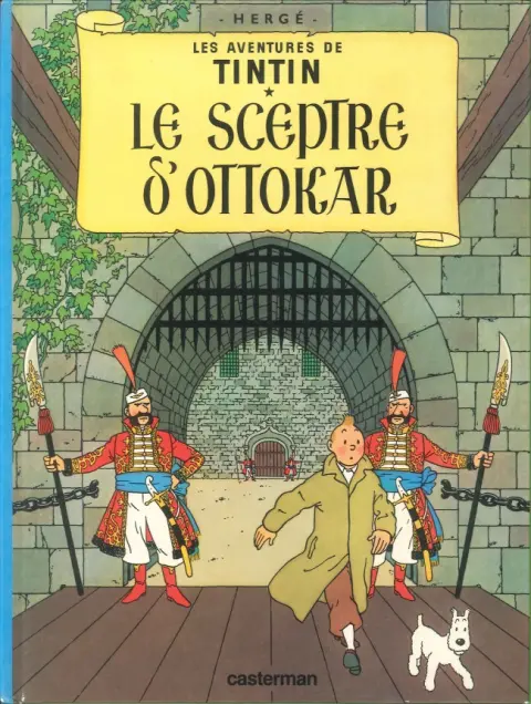 Couverture de l'album Tintin Tome 8 Le sceptre d'Ottokar