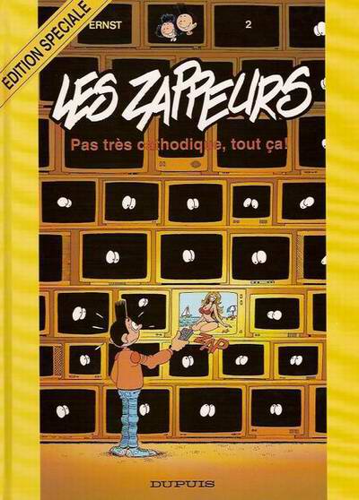 Couverture de l'album Les Zappeurs Tome 2 Pas très cathodique, tout ça !