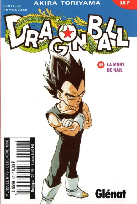 Dragon Ball Tome 49 La mort de Nail