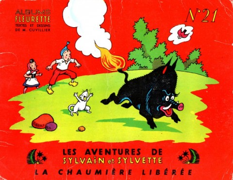 Couverture de l'album Sylvain et Sylvette Tome 21 La chaumière libérée
