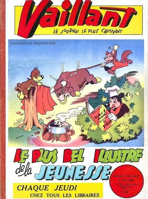 Vaillant 1ère série Album N° 34