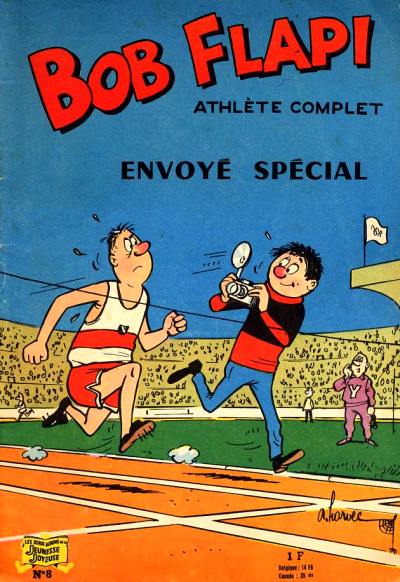Couverture de l'album Bob Flapi athlète complet Tome 8 Envoyé spécial