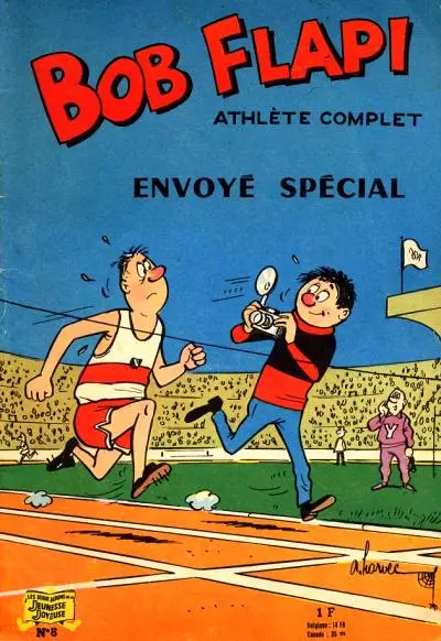 Bob Flapi athlète complet Tome 8 Envoyé spécial