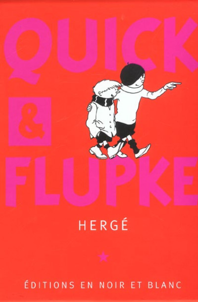 Couverture de l'album Quick et Flupke - Gamins de Bruxelles Éditions en noir et blanc
