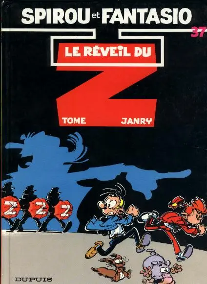 Couverture de l'album Spirou et Fantasio Tome 37 Le réveil du Z
