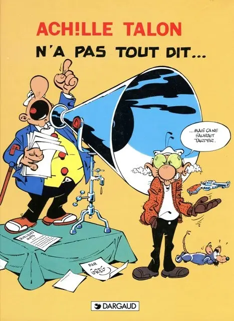 Couverture de l'album Achille Talon Tome 36 Achille talon n'a pas tout dit