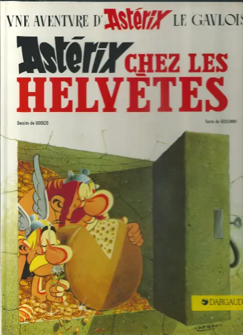 Couverture de l'album Astérix Tome 16 Astérix chez les Helvètes