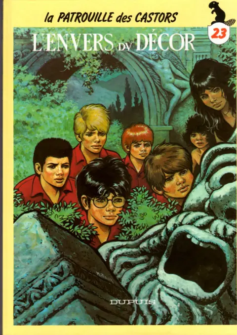 Couverture de l'album La Patrouille des Castors Tome 23 L'envers du décor