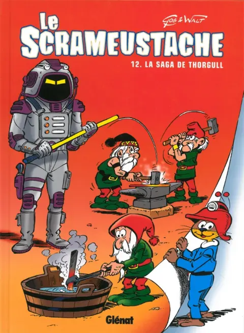 Couverture de l'album Le Scrameustache Tome 12 La saga de Thorgull